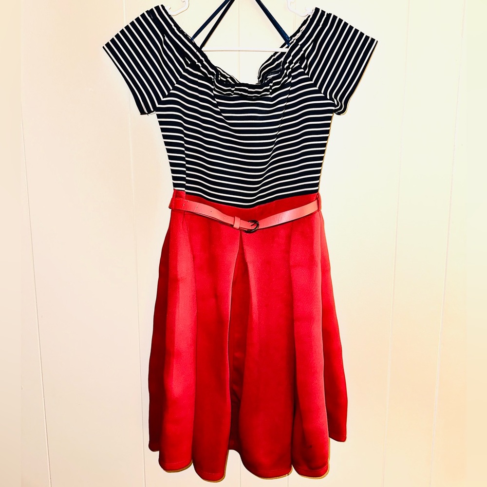 Striped Day Dress